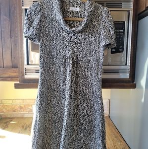 Calvin Klein dress size 2 black and white